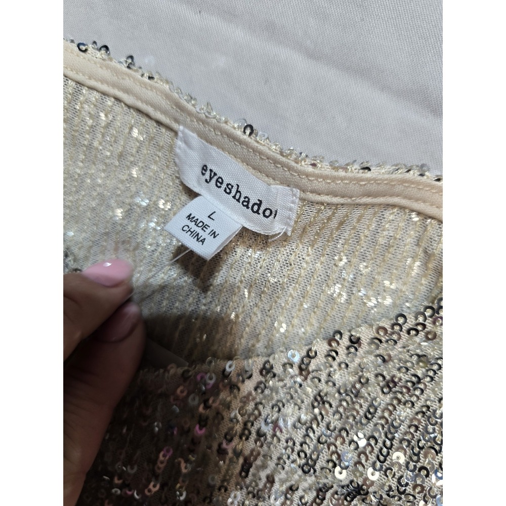 maurices Sequin Tank Beige Large New Eyeshadow - Picture 3 of 5
